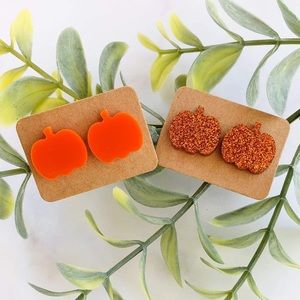 Pumpkin Earrings